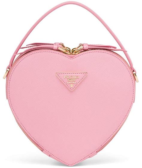 pink prada heart bag|Prada heart tote black.